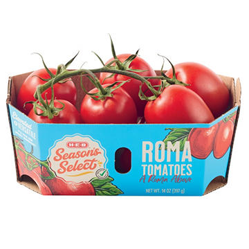 H-E-B Season's Select Fresh Roma Tomatoes