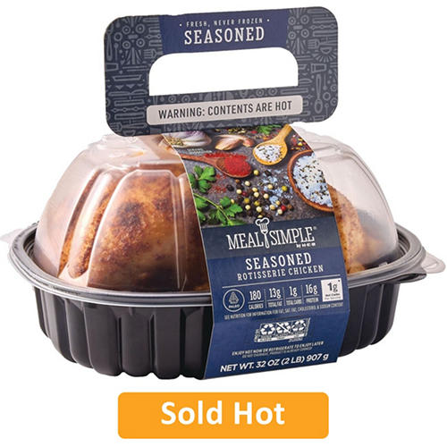 Meal Simple by H-E-B Rotisserie Chicken - Seasoned