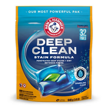 Arm & Hammer Deep Clean Sparkling Clean Laundry Detergent Power Paks