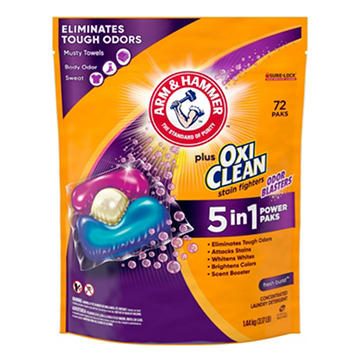 Arm & Hammer Power Paks Odor Blaster 5 In 1 Fresh Burst Laundry Detergent