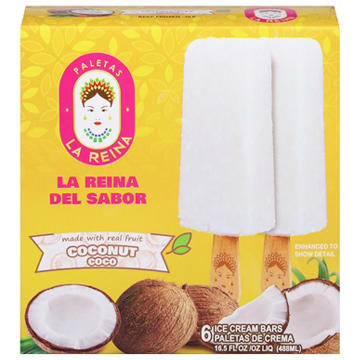 La Reina Coconut Paletas