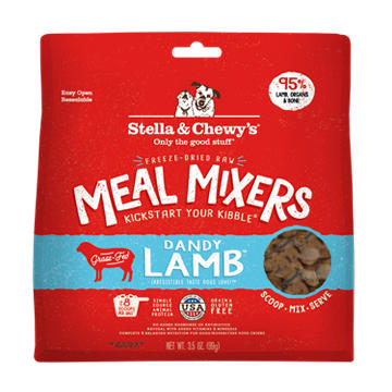 Stella & Chewy's Dog Freeze Dried Meal Mixers - Dandy Lamb