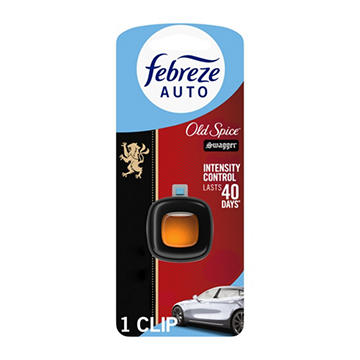 Febreze Auto Vent Clip Air Freshener - Old Spice Swagger