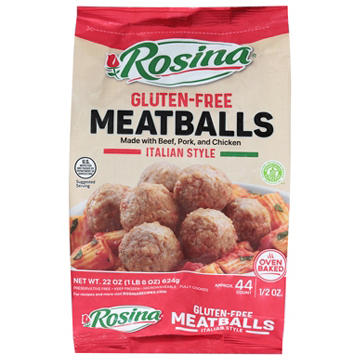 Rosina Gluten Free Meatballs