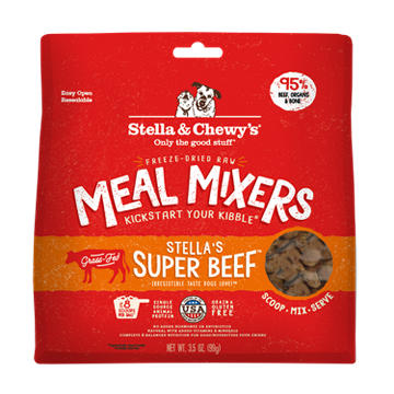 Stella & Chewy's Dog Freeze Dried Meal Mixers - Super Beef
