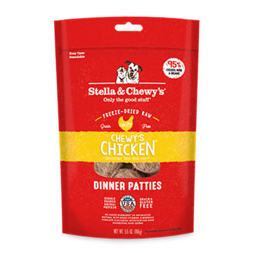 Stella & Chewy's Dog Freeze-Dried Patties - Chicken Dinner