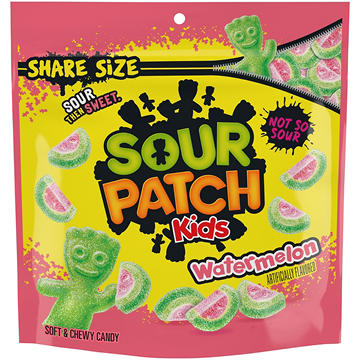 Sour Patch Kids Watermelon Soft & Chewy Candy - Share Size