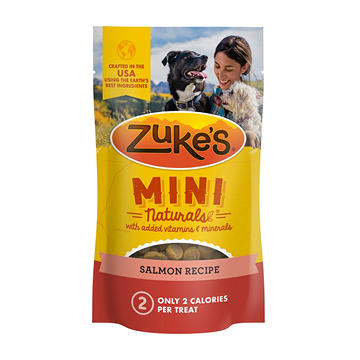 Zuke's Mini Naturals Dog Training Treats - Real Salmon