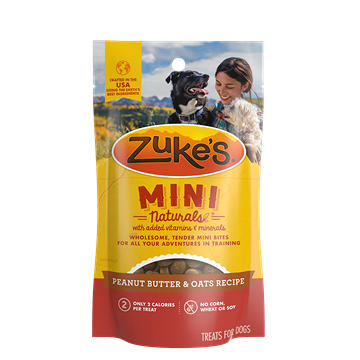 Zuke's Mini Naturals Dog Training Treats - Real Peanut Butter