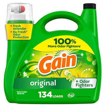 Gain Liquid Laundry Detergent, 134 Loads - Original Scent