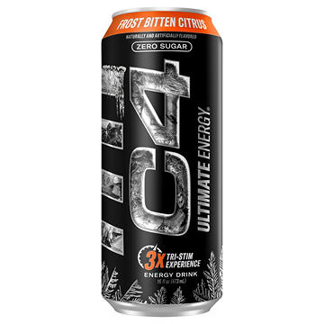 C4 Zero Sugar Ultimate Energy Drink - Frost Bitten Citrus