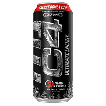 C4 Zero Sugar Ultimate Energy Drink - Cherry Bomb Frost