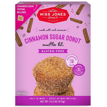 Miss Jones Cinnamon Sugar Donut Muffin Kit