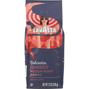 Lavazza Dolcevita Classico Medium Roast Ground Coffee