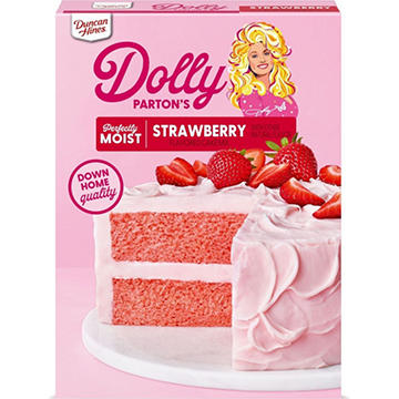 Dolly Parton's Strawberry Cake Mix