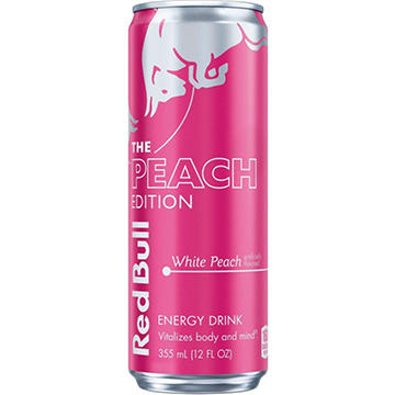 Red Bull Peach Edition Energy Drink - White Peach