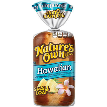 Nature's Own Small Loaf Sliced Hawaiian Sliced Bread