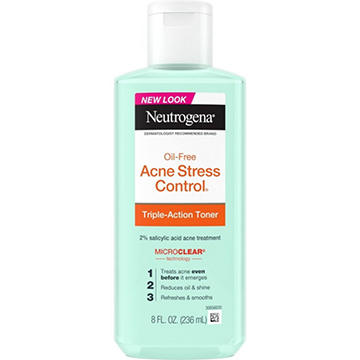 Neutrogena Acne Stress Control Triple-Action Toner with 2% salicylic acid