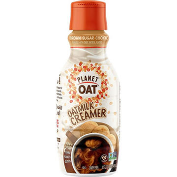 Planet Oat Dairy Free Oat Milk Liquid Coffee Creamer - Brown Sugar Cookie