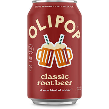 Olipop Prebiotic Soda - Classic Root Beer