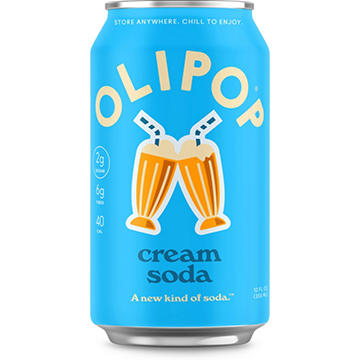 Olipop Prebiotic Soda - Cream Soda