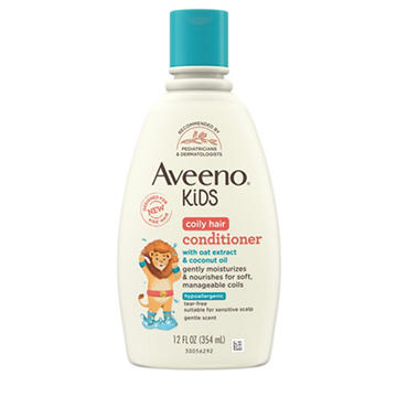Aveeno Kids Coily & Curly Hair Sensitive Leave-in Conditioner
