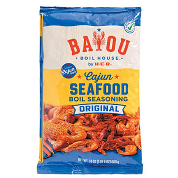 Bayou Boil House By H-E-B Original Cajun Seafood Boil Seasoning