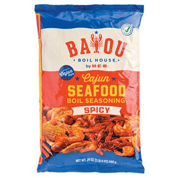 Bayou Boil House by H-E-B Spicy Cajun Sefaood Boil Seasoning