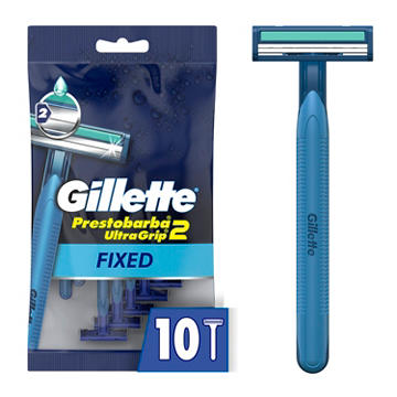Gillette Prestobarba2 UltraGrip Fixed Men's Disposable Razors