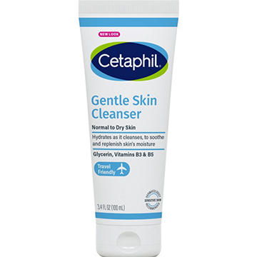 Cetaphil Travel Size Gentle Skin Cleanser - Normal to Dry Skin