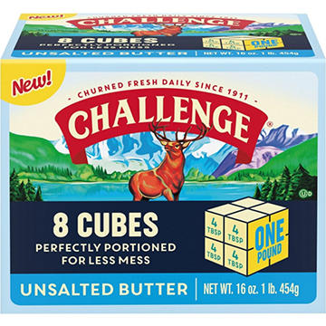 Challenge Unsalted Butter Cubes