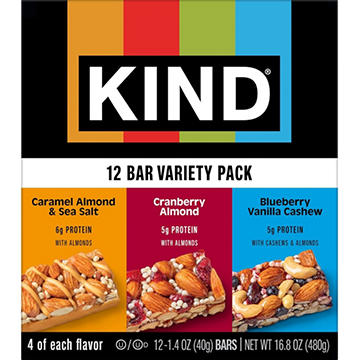 Kind 5g Protein Bars Variety Pack
