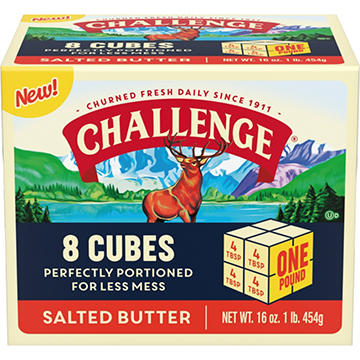 Challenge Salted Butter Cubes