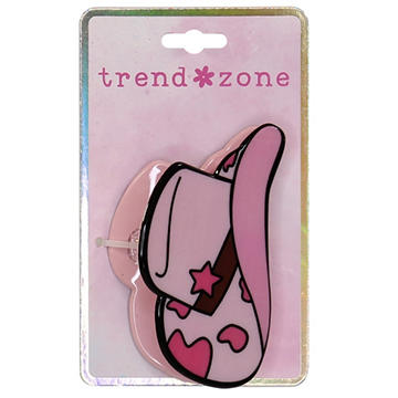 Trend Zone Acrylic Cowgirl Hat Claw Hair Clip