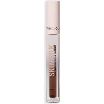 Makeup Revolution Skin Silk Concealer & Under Eye Brightener - Deep Red