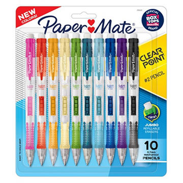 Paper Mate Clearpoint 0.7mm #2 Mechanical Pencils - Multi Color