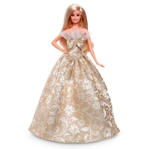 Búp bê HRM65 Barbie Signature Doll 2024 Holiday Blonde Fashion – Đồ