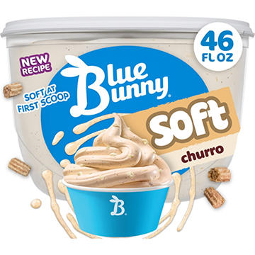 Blue Bunny Soft Churro Frozen Dairy Dessert