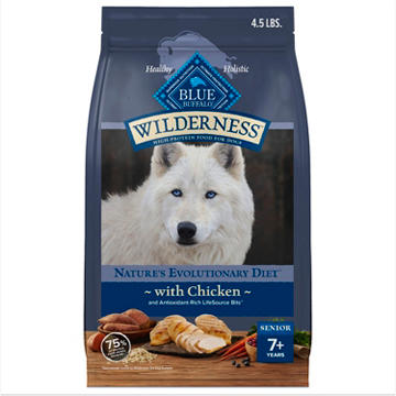 Blue Buffalo Wilderness Senior Dry Dog Food - Chicken