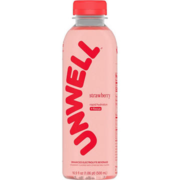 Unwell Hydration Electrolyte Drink + Focus - Strawberry