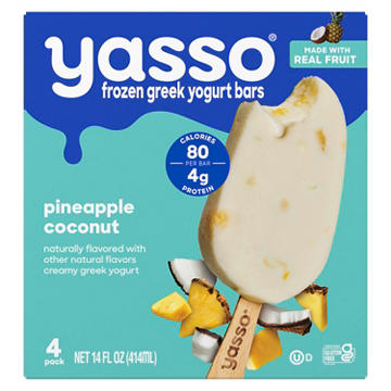 Yasso Pineapple Coconut Frozen Greek Yogurt Bars