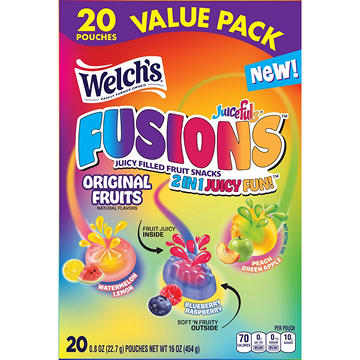 Welch's Juicefuls Fusions Fruit Snacks Value Pack