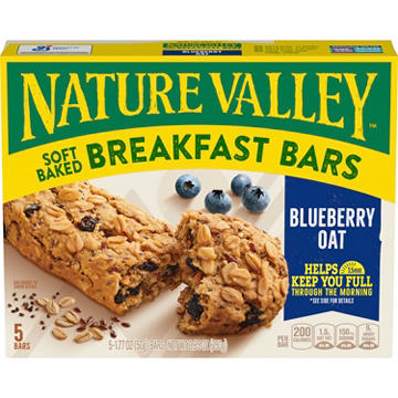 Nature Valley Soft Baked Breakfast Bars - Blueberry Oat