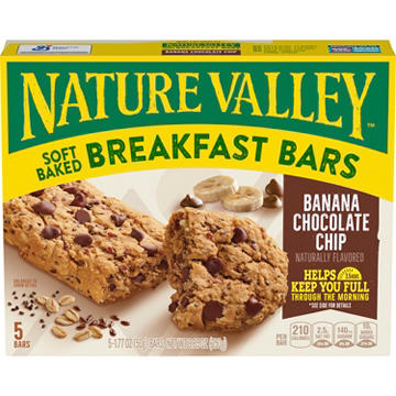 Nature Valley Soft Baked Breakfast Bars - Banana Chocolate Chip