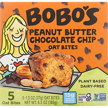 Bobo's Oat Bites - Peanut Butter Chocolate Chip 