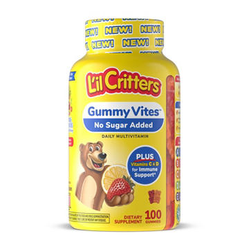 Lil Critters Gummy Vites No Sugar Added Daily Multivitamin Gummies