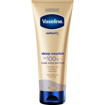 Vaseline Radiantx Deep Nourish Lotion with Shea Butter