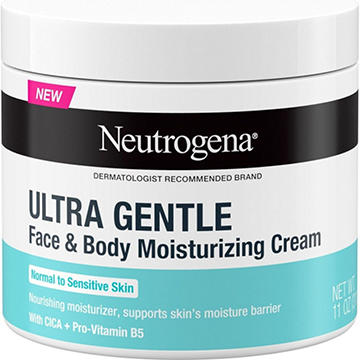 Neutrogena Ultra Gentle Cream Face & Body Moisturizer