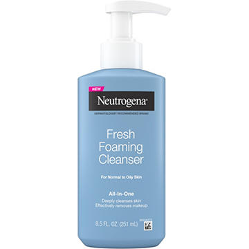 Neutrogena All-in-One Fresh Foaming Cleanser - Normal to Dry Skin