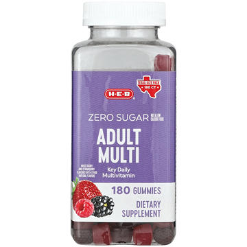 H-E-B Zero Sugar Adult Multivitamin Gummies